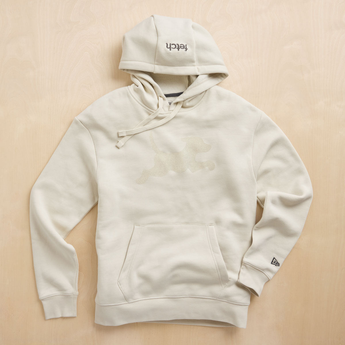 Cream Sparkle Hoodie