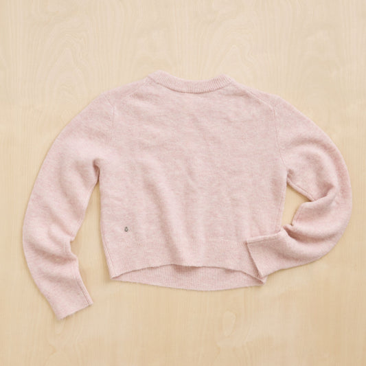 Pink Lululemon Sweater - Embroidered