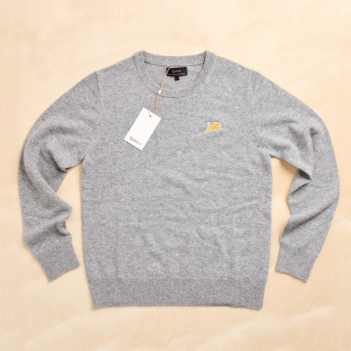 Quince Women's Crewneck - Heather Grey