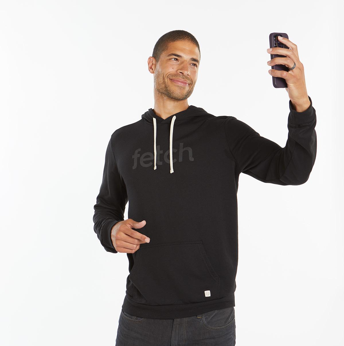 Black Sparkle Hoodie