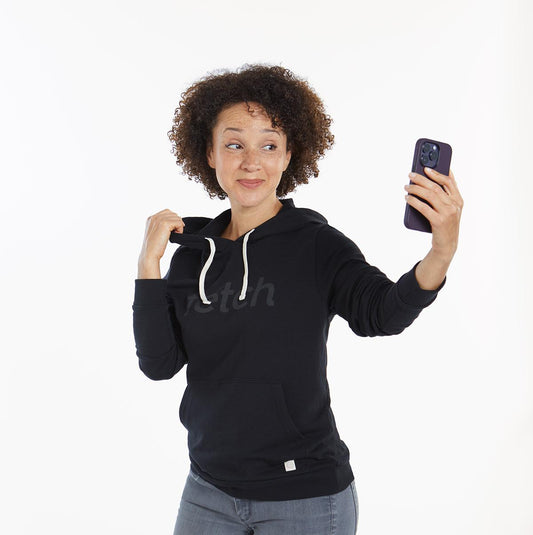 Black Sparkle Hoodie